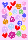 "All the feelings please" Stickersark