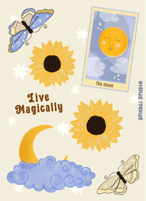 "Celestial" Stickersark