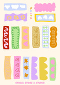 "Colorbonanza" Tejpstickers