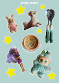 "Funtastic" Stickersark
