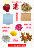 Journal promps Stickersark