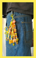 "YELLOW" Keychain - Bag charm