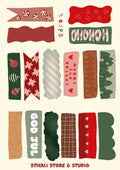"Noël" Tejpstickers