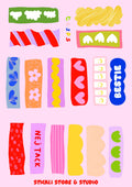 "POP of color" Tejpstickers