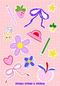 "Spring fling" Stickersark