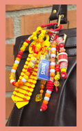 "Ketchup & Mustard" Keychain - Bag charm