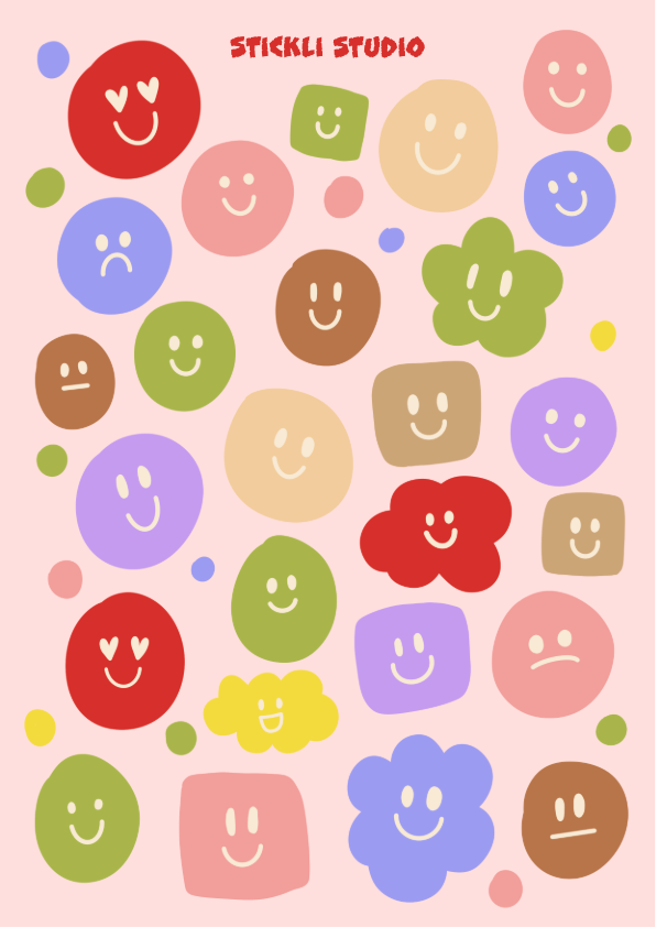 "Feelings 2.0" Stickersark